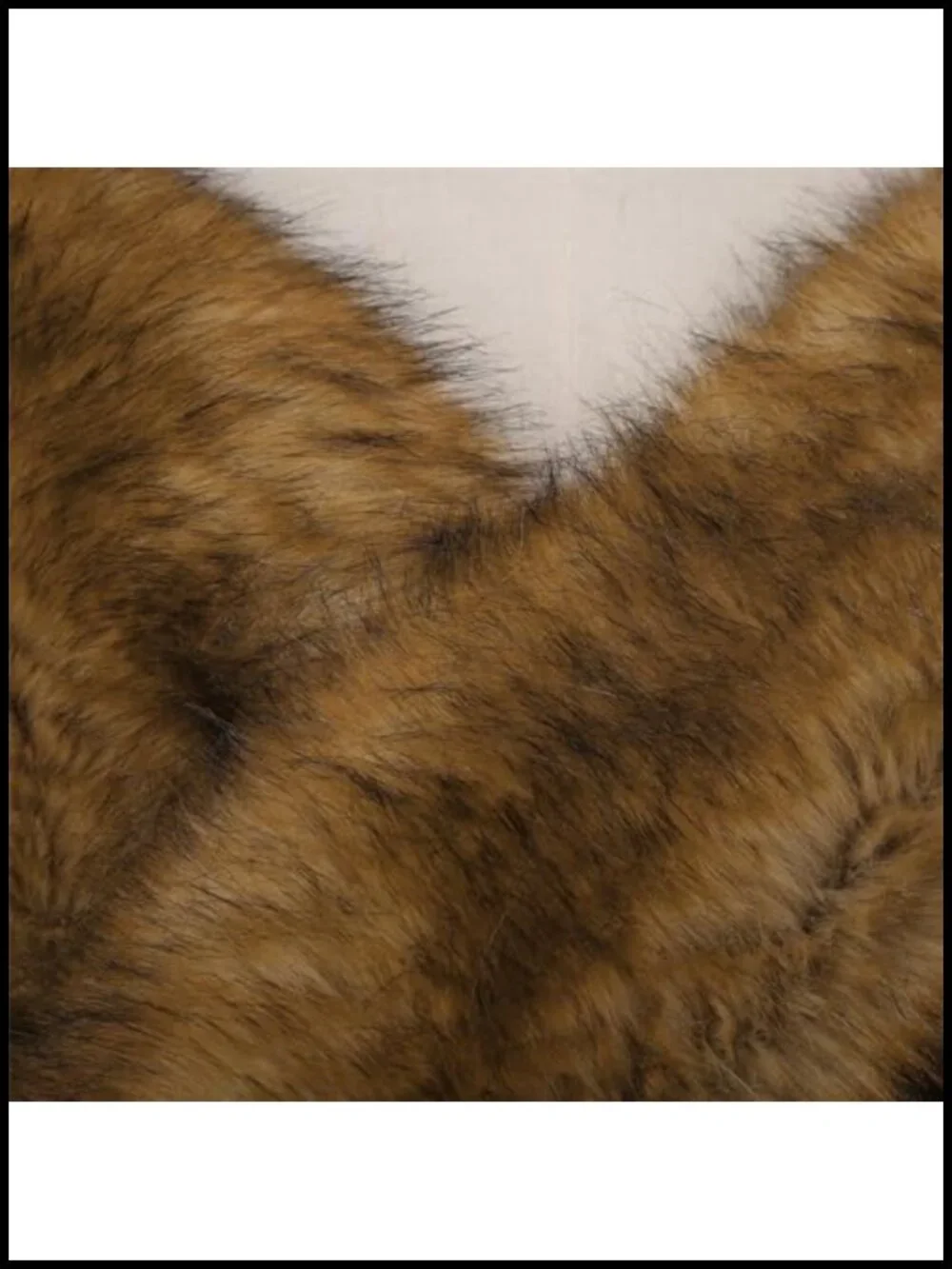 Bridal Faux Fur Wrap Stole with Brooch Evening Party Cape Shrug